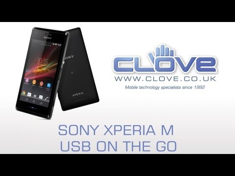 how to connect usb to xperia c