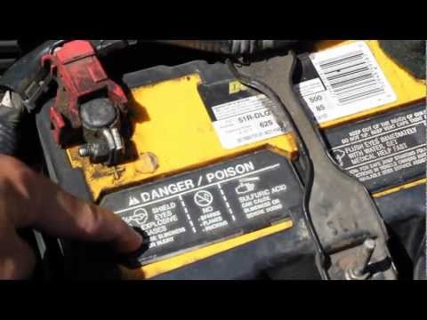 how to put a battery in a car