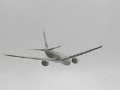 Eva air boeing 777-300 er test flight