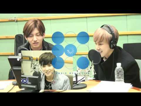 140310 TVXQ! talk 2 + Changmin dance full moon Super Junior Ryeowook KTR