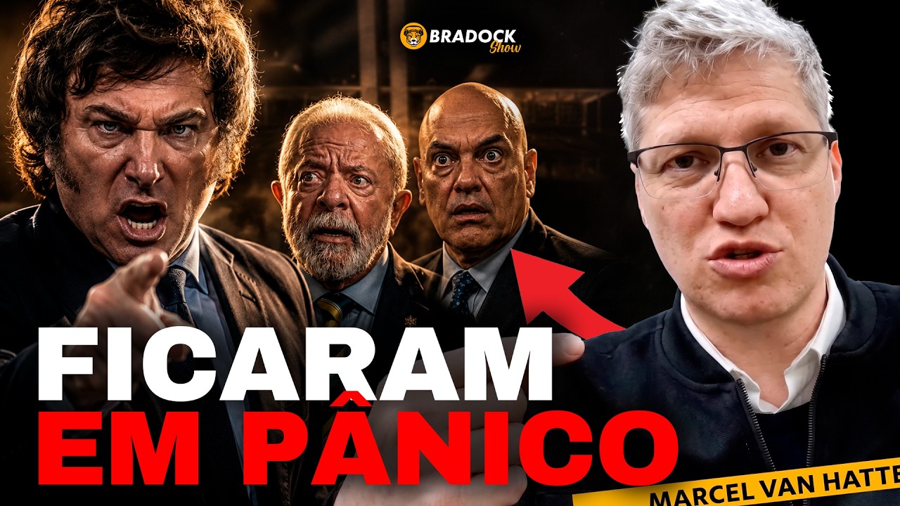 MILEI FALOU NA CARA! O vídeo que fez o governo surtar e Marcel Van Hattem mandar a real