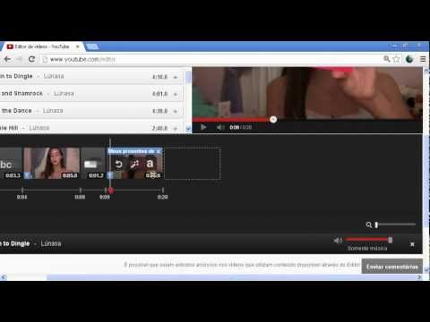 youtube editor - Link do editor: http://youtube.com/editor IMPORTANTE: Esqueci de falar no vídeo, mas no fim você coloca o nome que você quer no video e clica em