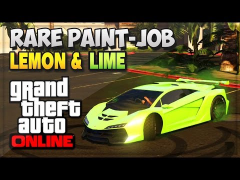 GTA 5 Paint Jobs - GTA V Rare Paint Job Online