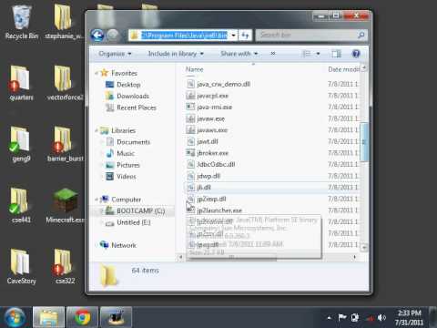 how to define java_home in windows xp