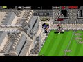 brutal sports football league match. if you want i can make more videos of abandonware games, just put in the comment and i'll search for it playing with the dos version(does have an amiga and jaguar versions with better graphics) of this old but good game, it plays like a mix between football (american) and soccer, get the ball to the goal, but here you can punish the other teams or yourself with violence! use hard tackles, punches, swords (you can cut/punch the head offs!), specials like ...