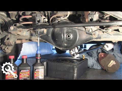 how to change diff oil in vx ss