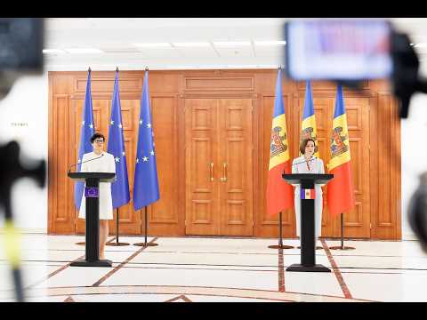 Președinta Maia Sandu și Comisara Marta Kos au discutat despre reforme și pașii următori în procesul de aderare