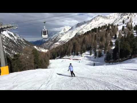 Видео спусков по трассам Obergurgl