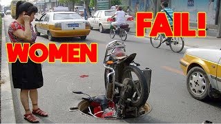 Funny WOMEN FAIL IN TRAFFIC - ? Women Drivers NO Skill | Funny Fails  best of 2018 ? #2