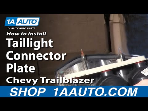 How To Install Repair Replace Taillight Connector Plate Chevy Trailblazer 02-09 1AAuto.com