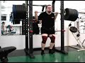 300 kg Squat & reverse Bands