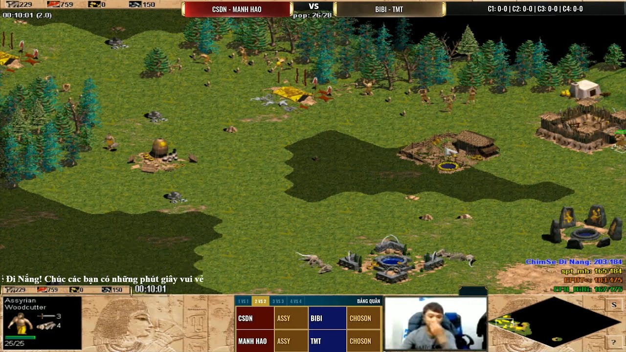 CSĐN - Mạnh Hào vs Bibi - Thầu | 2vs2 Random |10-03-2020
