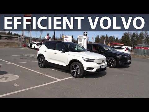 volvo xc40 69 kwh fwd range test