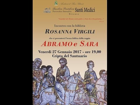 Incontro con la Biblista Rosanna Virgili sul tema 'Abramo e Sara'