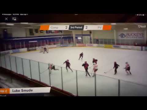 2011 AAA Hockey (Luke Smude) GRIT Goal!