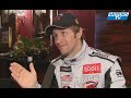 Interview with Petter Solberg during the 2010 WRC launch at Paris.
