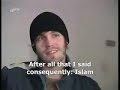 German Nonbeliever Converted to Islam (English subtitles)