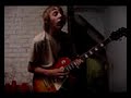 taylor playing with his new wah peddal