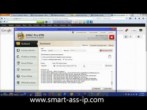 how to set up hma on ipad