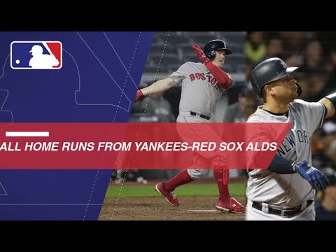 Video: Check out the homers from the Yanks vs. Red Sox ALDS