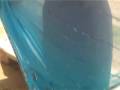 videos de Aqua Blue Pure Georgette Saree with Blouse