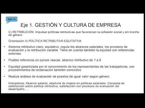 03 VIDEOPÍLDORA: Desarrollo profesional. Política retributiva equitativa