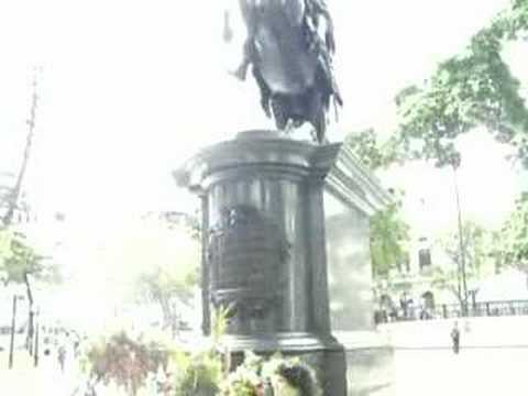 Plaza Bolivar de Caracas 2007