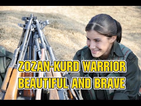 ZOZAN,THE BEAUTIFUL KURD WARRIOR Christians Hope