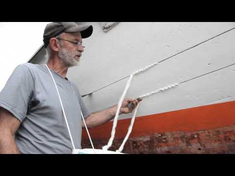 Wooden Boat Building - How to Caulk Wood Planking with Louis Sauzedde