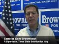Brownback: A Three State Solution for Iraq