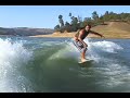 Josh Sleigh Winching and Surfing