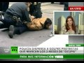 Al menos 200 de arrestados en Nueva York, incluyendo a discapacitados y ancianos, es el saldo de tan solo unas horas de celebración del Día de Acción, una jornada en la que se han desarrollado multitud de manifestaciones masivas con las que los 'indignados' neoyorquinos conmemoran los dos meses del nacimiento del movimiento Ocupa Wall Street. Porras, bombas sonoras, aerosoles de pimienta... los policías se han armado hasta los dientes para hacer frente a los participantes de las protestas pacíficas. Y en su intento por disolver la concentración, propinaron fuertes golpes con las porras a la multitud. Sigannos en twitter.com www.facebook.com RT en vivo: actualidad.rt.com