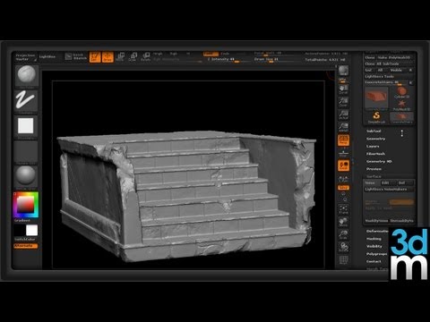 how to draw straight lines in zbrush