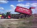 ensilage en hollande   tractor 