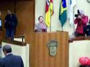 Vereadora  pigmeu na Convenção do PMDB