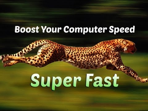 how to boost pc speed