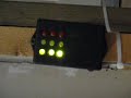 Garage parking sensor lights