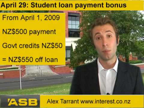 how to pay off student loan nz