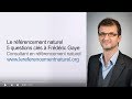 ‪Le r�f�rerencement naturel - 5 questions cl�s � Fr�d�ric Gaye‬&rlm;