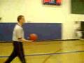 Journeyman basketball off the wall shot