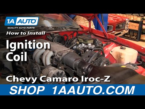 How To Install Replace Ignition Coil 82-92 Chevy Camaro Iroc-Z Pontiac Trans Am Part 2 1AAuto.com