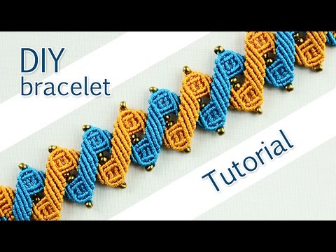 Double Zig-Zag Bracelet Tutorial /\/\/\/\/\/\/\/\