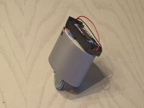 makemagazine - Turn a toy gyroscope into a motorized gyrocar and make it ride on skinny tracks. For more great projects: http://www.makezine.com Subscribe to Make Magazine:...