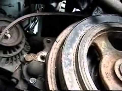 Replacing a alternator on a Dodge Neon