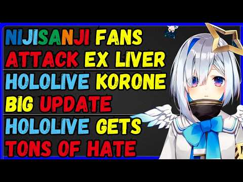 Korone huge update Nijisanji fans attack, Hololive hate grows