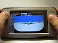 testing out ski or die with dosbox on a friend's nokia n800
