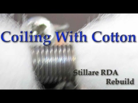 how to properly wick on rda