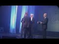 Radio City and City Talk's Local Heroes event in Liverpool brought together Reds boss Rafa Benitez and master impressionists Darren Farley on stage. Fernando Torres scooped the Sport Award. Phil Easton and Jeremy Kylie are also on stage.