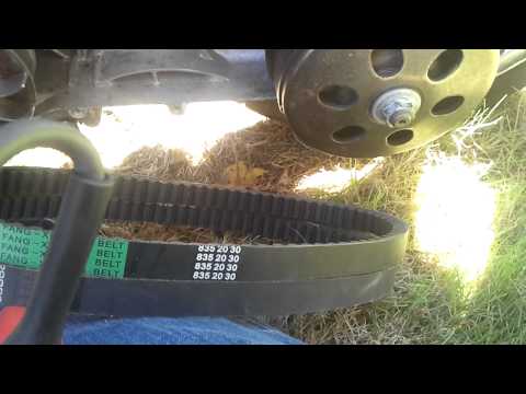 how to replace gy6 belt