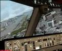 Boeing 777 landing VHHX, cockpit